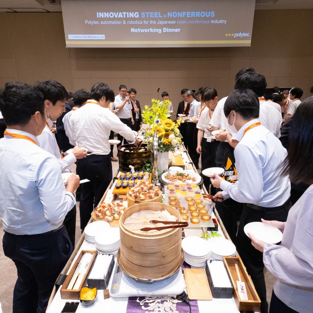Strong engagement at Osaka event by Polytec and Sumitomo Shoji Machinex Co. Ltd.