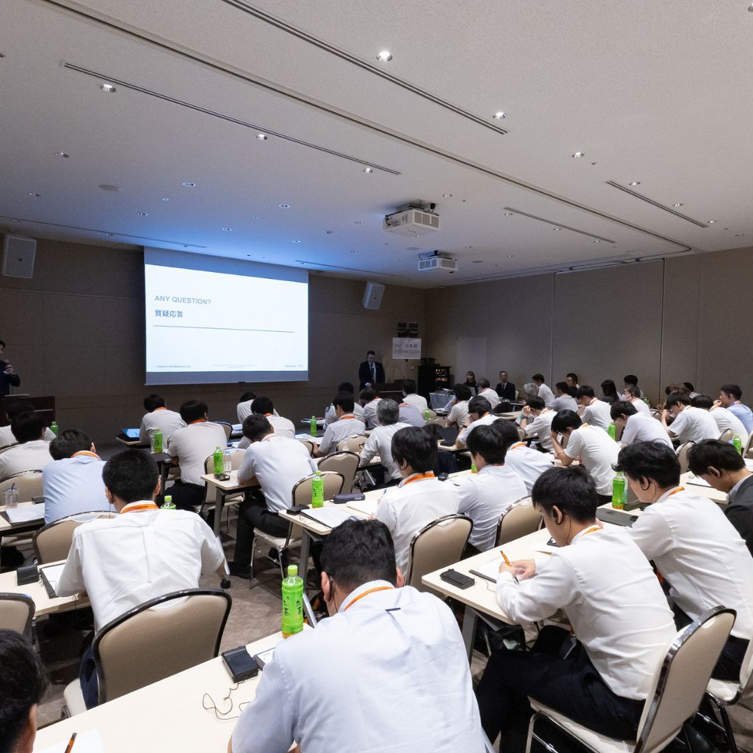 Strong engagement at Osaka event by Polytec and Sumitomo Shoji Machinex Co. Ltd.