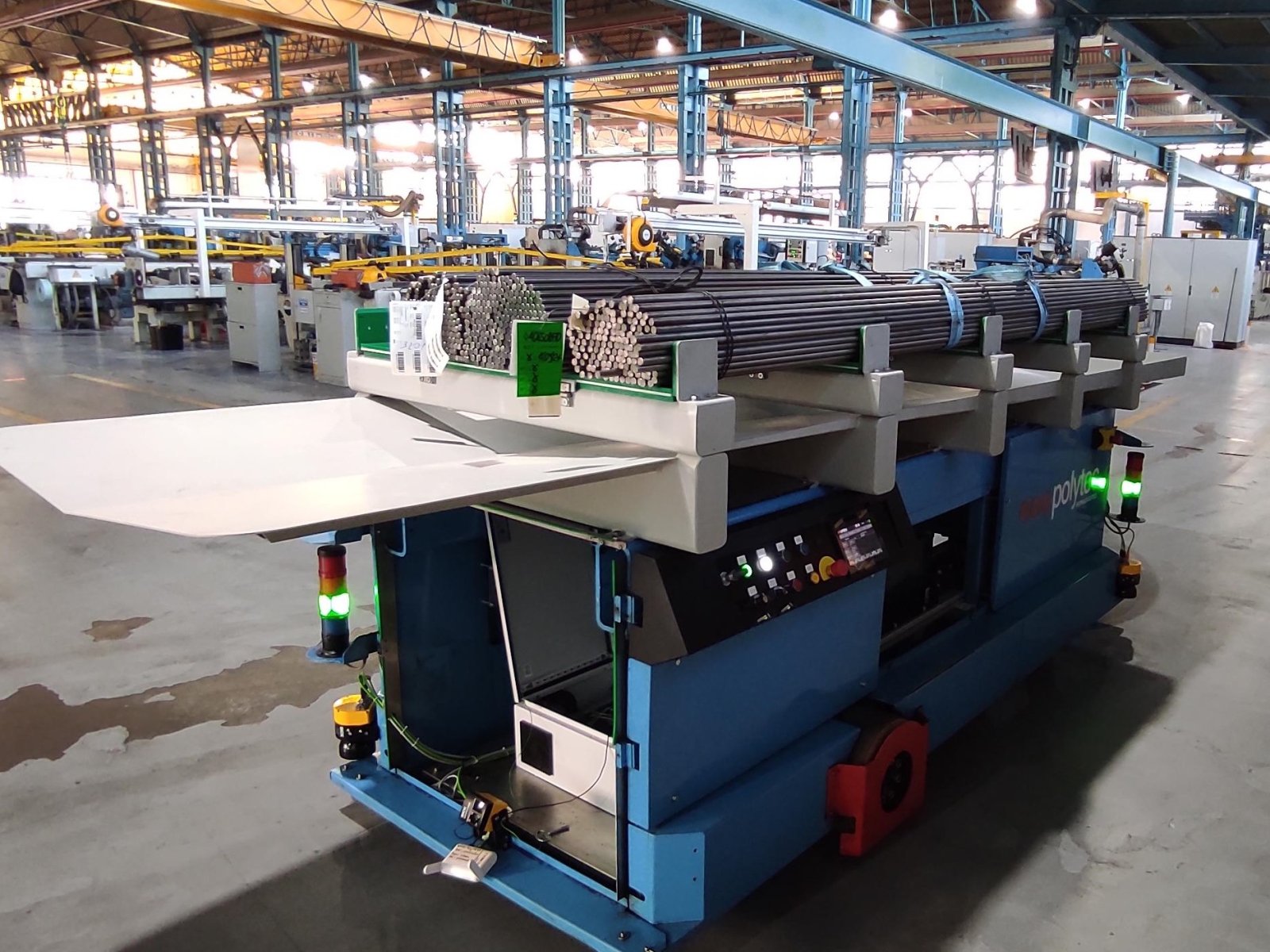 Revamping autonomous intralogistics for the steel industry